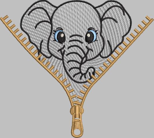Elephant mylar 13